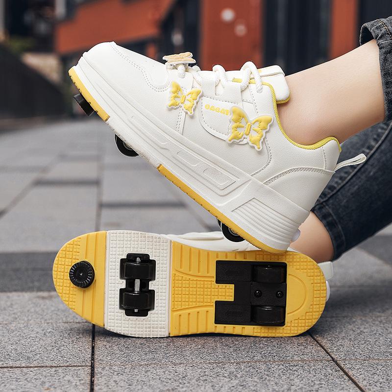 2026 Kids' Breathable Four-Wheel Roller Skates for Girls