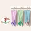 Kitchen Cleaning Gloves Wear Resistant Rubber Dishwashing Gloves Waterproof Cleaning Gloves Eco-Friendly For Kitchen Cleaning
