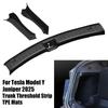 Für Tesla Model Y Juniper 2025 Kofferraumschwellenleiste Anti TPE Hinten Zubehör Kratzschutz Schwellermatten Fracht Innenraumschutz G W1O7