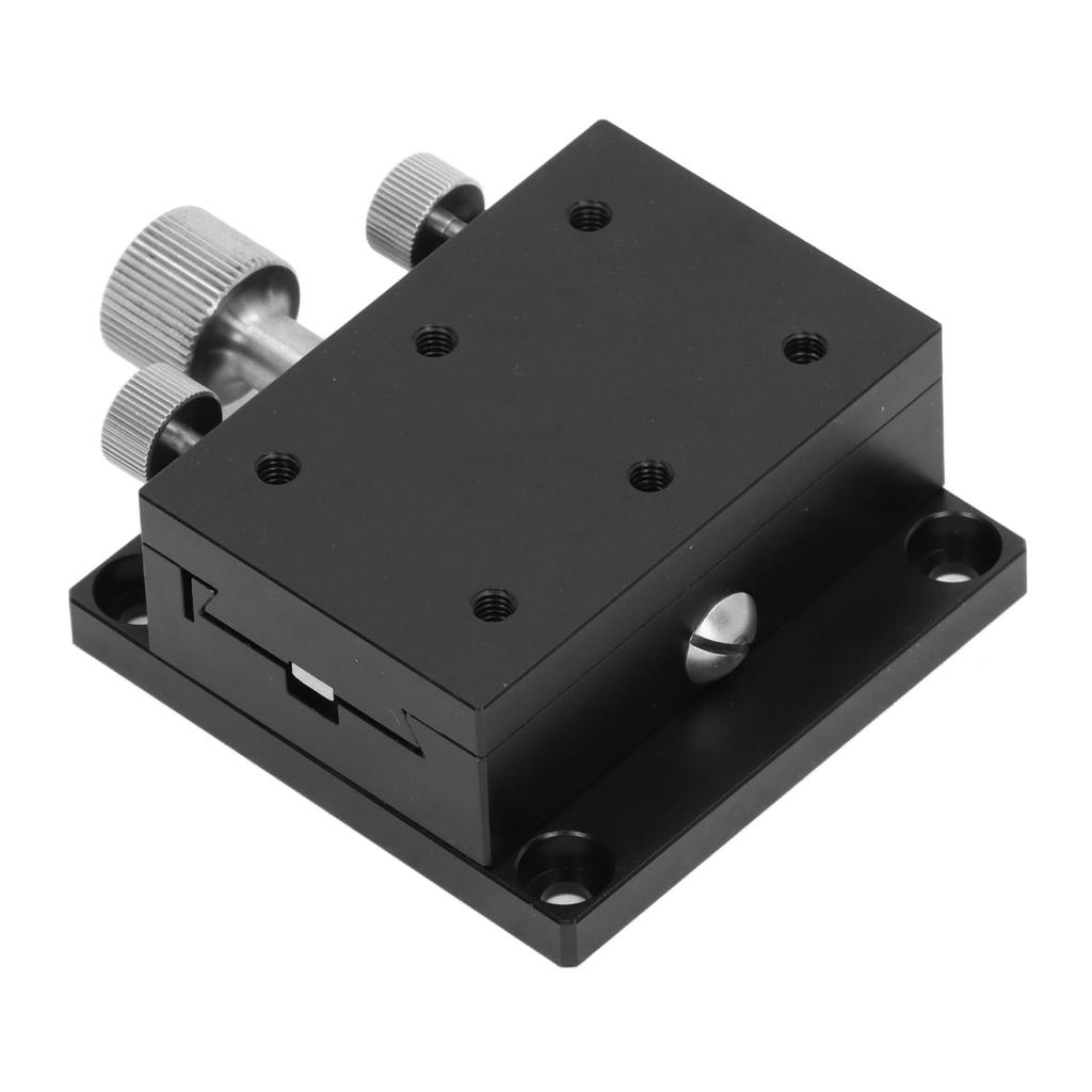 X Linear Stage Gear Rotation Manual Control High Precise Platform Sliding Table with Scale for Measuring Instrument