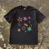 Unisexs Casual Tshirt  100 Pure Cotton Star Print Loose Fit Cool Comfortable Trendy Highquality Tee