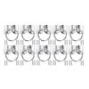 Good-Wall Mount Hitching Ring Tie , 10 Pack Stainless Steel For Horse,Block Tie Ring With Screws
