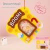 1 Set Shaker Puzzle Toys Non Woven Shake Pendant Diy Material Kits For Children Kids Easy To Paste Accessories Handmade Crafts