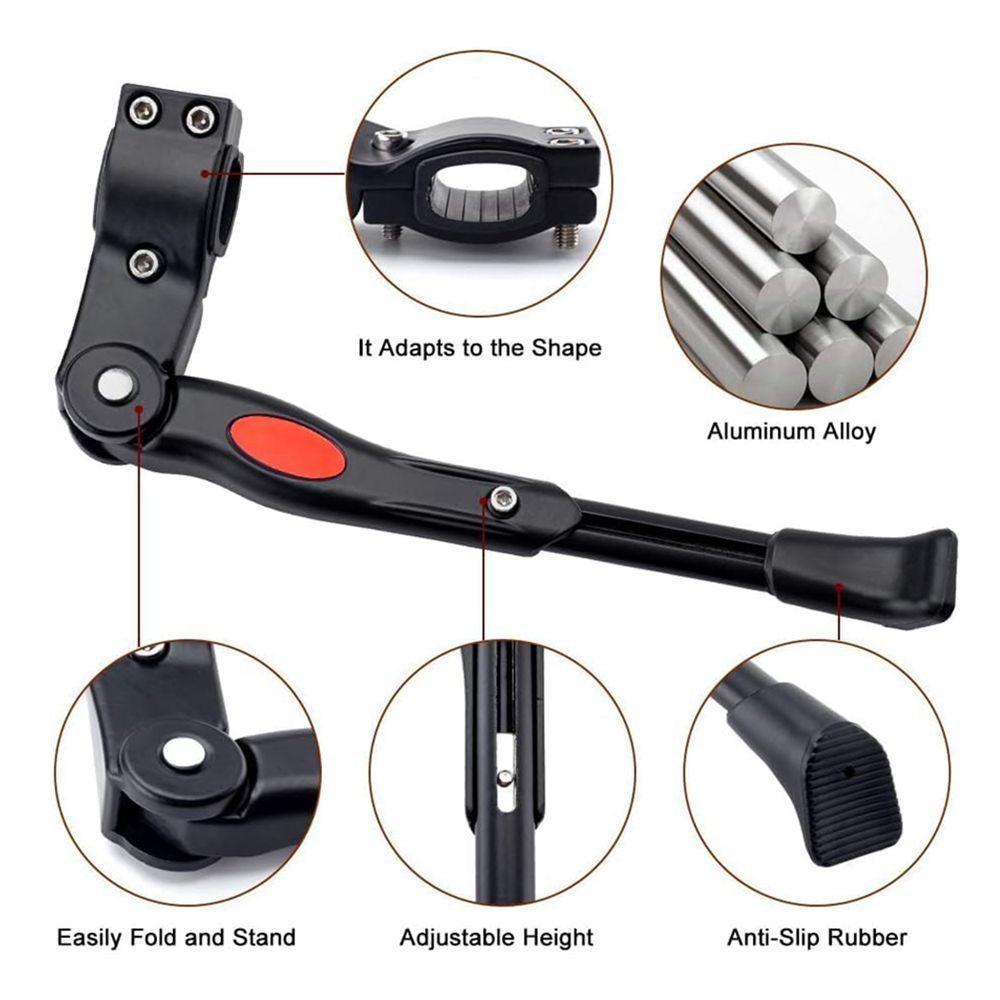 Bike Kickstand Bike Stand for Mountain Bike Bicycle Kickstand for Road Bike Kick Stand for Bike for 22"- 28" 700C Road MTB Bike