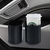 Car Seat Gap Storage Box Organizer, Multi-functional Side Pocket Cup Holder for Phone Coins Keys, Anti-Slip Car Trash Bin for Auto Interior