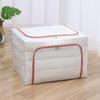 Waterproof Folding Oxford Cloth Storage Box with Steel Frame for Clothes, Quilts, and More