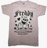 Five Nights At Freddy's Pink Checker Freddy Fazbear Adult Shirt New S, L, XL