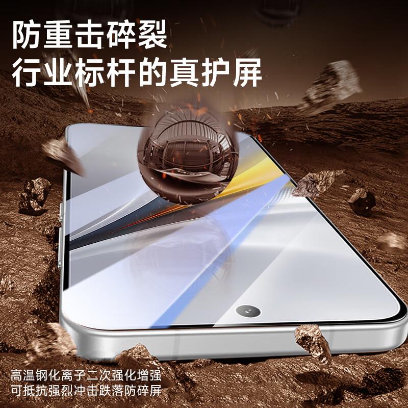 Pack 2 Pieces Tempered Glass Screen Protector for vivo iQOO 15/Ultra, Z11/Z11x Full Coverage Ultra-Thin HD Anti-Dust Drop and Film
