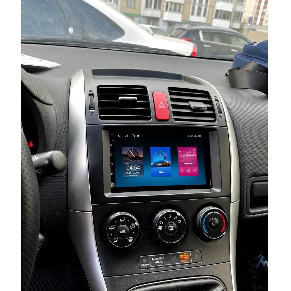 Toyousonic Car Video Player for Toyota Auris 2006-2012 GPS Navigation Built-in Dsp Carplay Autoradio Android Head Unit
