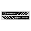 2KS Ozdoba zpětného zrcátka auta 3D nálepka Emblémy Styling Pro KIA Sportage Ceed Rio 3 4 k2 k3 k4 k5 k6 K7 K8 Picanto Sorento Optima Cerato