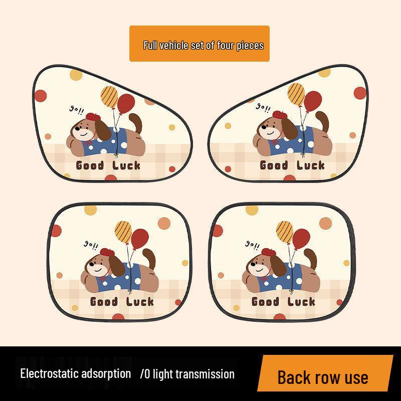 Car Window Sunshade: Heat Insulation & UV Protection Electrostatic Sticker