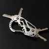 Halter Clip Gadget Quickdraw Mehrzweck Hängehaken Schnalle Kletterwerkzeug Multitool Utility Karabiner Camping Schlüsselorganisator Tasche