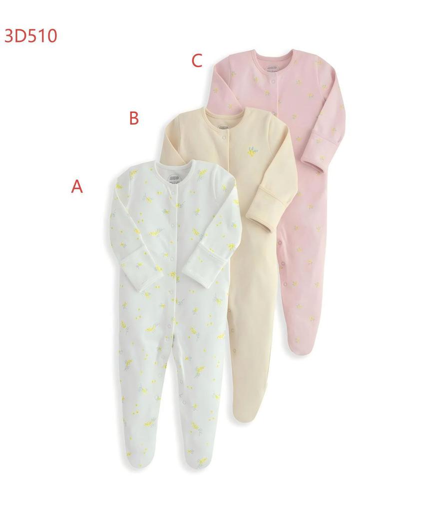 Combinaison bébé printemps et automne: Couvre-pieds, Pyjama barboteuse en coton pour nouveau-nés garçons et filles