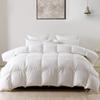 Luxurious Quilted Comforter Duvet Insert with Corner Tabs - Soft, Warm Polyester Down Alternative, Machine Washable for