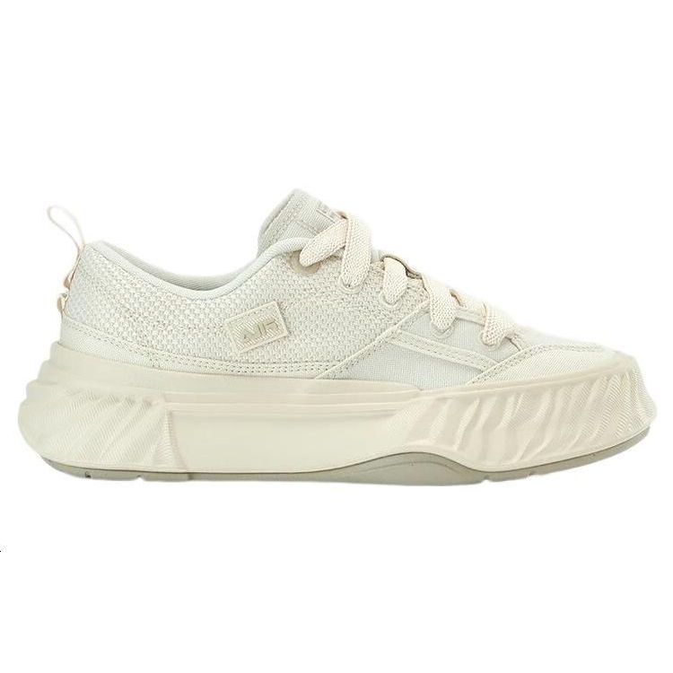 Fila Fosso Casual Shoes Fashion Comfortable Versatile Commuting Durable Low-Top Canvas Shoes Women Sneaker White F12W332301FOM