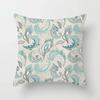 Mint Green Pillow Case Home Decorative Cushion Cover Modern Geometry Printing Pillowcase Sofa Couch Waist Pillow Covers