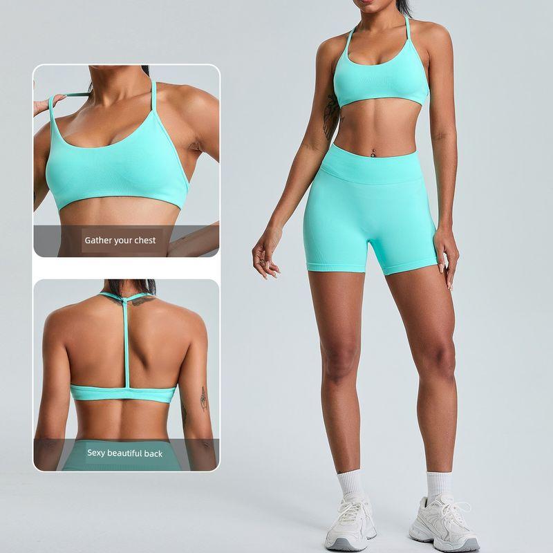 Fashion New Arrival Seamless Yoga Bra Women's I-Shaped Fitness Vest Beauty Back Exercise Underwear Running Quick-Drying Fitness