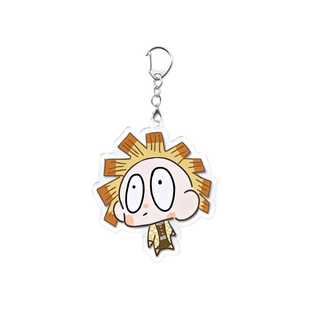 Acrylic Keychain Pendant Student School Bag Cute Decoration Small Gift