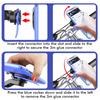 Bike Phone Holder, Motorcycle Mount - Motorcycle Phone Holder, Handlebar Cell Phone Clamp, E-Bike Scooter Phone Clip