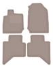Beige Velour Floor Mats For: Isuzu D-MAX III Pickup (2019-)