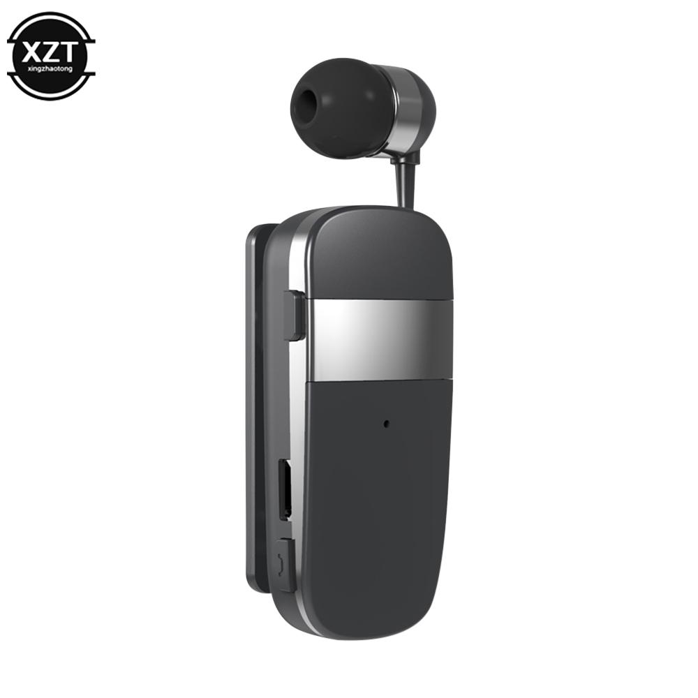 

High Quality K53 Mini Wireless Bluetooth Headset Call Remind Vibration Sport Clip Driver Auriculares Earphone Handsfree Earbuds серый