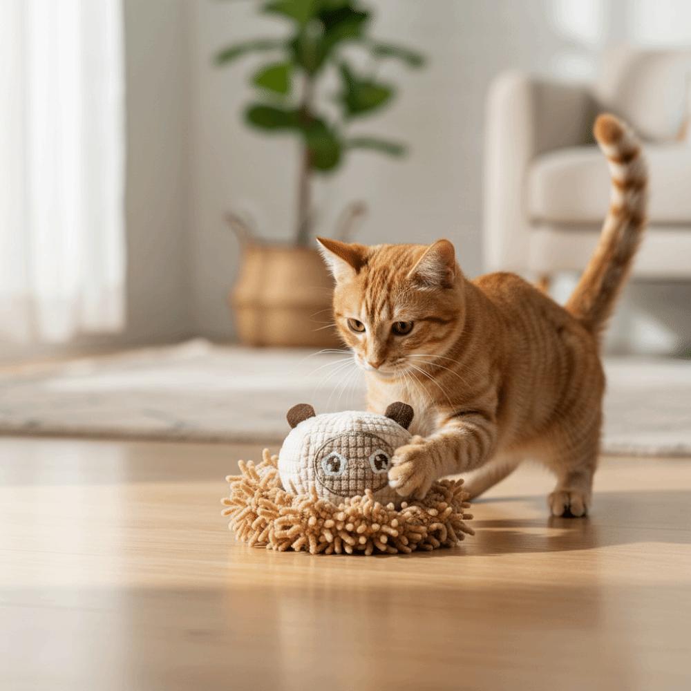 Bite Resistant Squeaky Dog Toys Animal Shape Pet Plush Toy Dog Plush Chew Toys  for Cats and Dogs