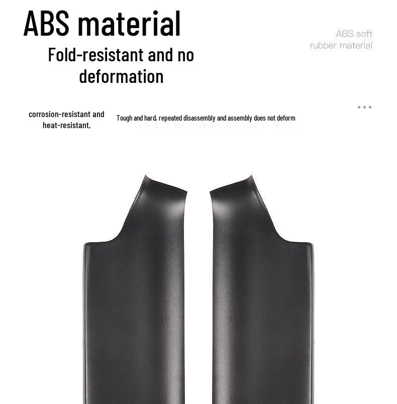 Tesla Model Y Rear Seat Flannel Anti-Kick Protector - Interior Modification Accessory