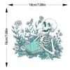 Cool Decals For Trucks PVC Car Stickers In Skull Design With Strong Adhesive Waterproof Decorative Skull Stickers Car