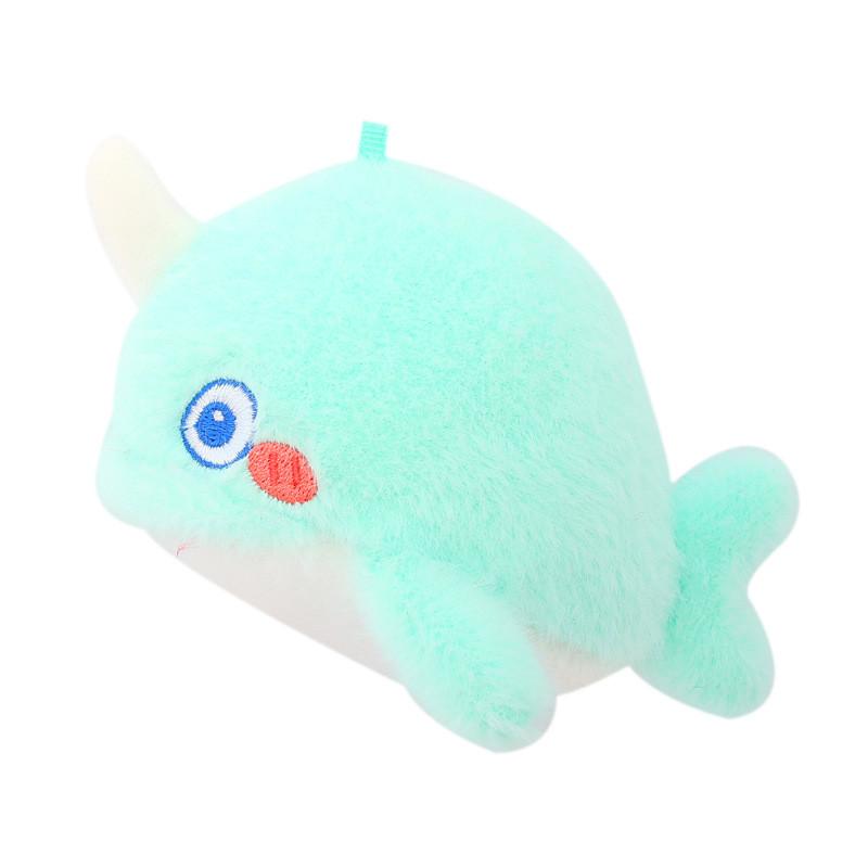 Delightful Ocean Animal Plush Keychain Assortment Available In Multiple Fun Colors