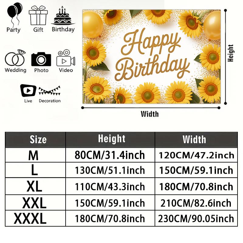 Party Backdrop Happy Birthday Birthday Photo Booth Background Front Door Decor