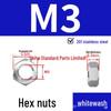 201 Stainless Steel Hex Nut Cap DIN934