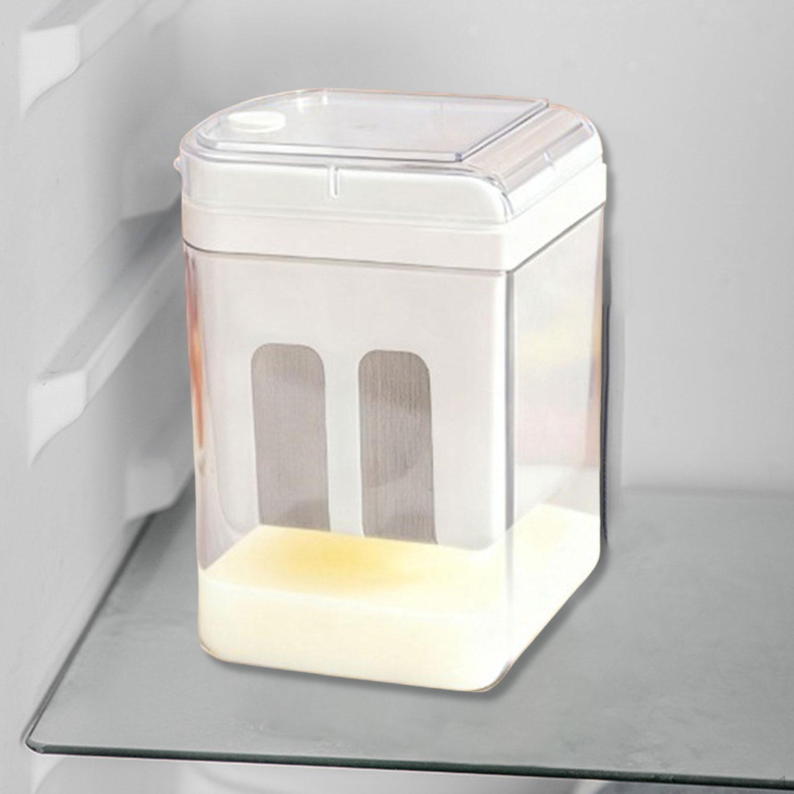 

Йогуртниця для відділення сироватки, багаторазова, 1600 мл, Чай Побутові Аксесуари великої місткості з Дрібною