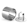 1Pc Edelstahl Mousse Ring Kuchen Form mit Push-Platte Diy Kuchen Backen Werkzeuge