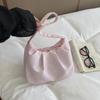 Korean Style Polka Dot Girly Tote Bag - Large Capacity, Versatile & Cute Shoulder Bag