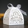 Wedding & Birthday Ivory Laser Cut Candy Gift Box