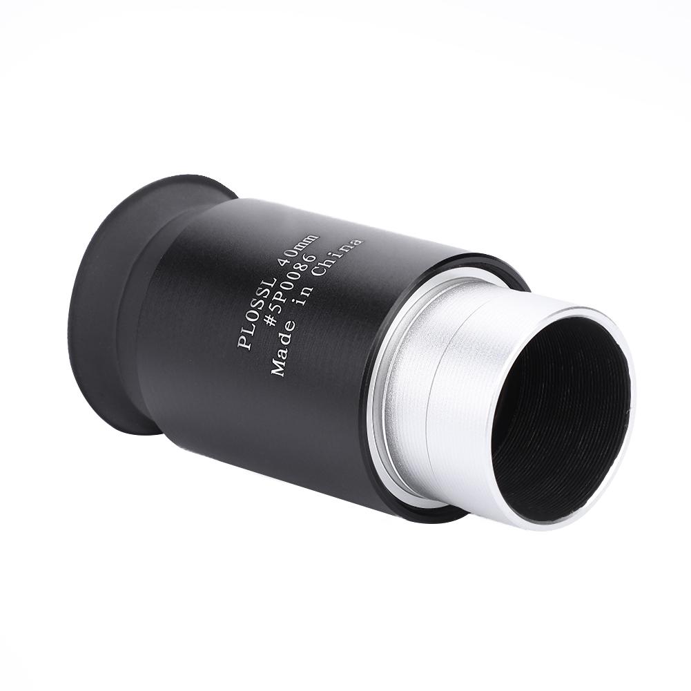 Datyson 1,25" Plossl 40 mm Helt belagt okularmetallhus for astronomiteleskop