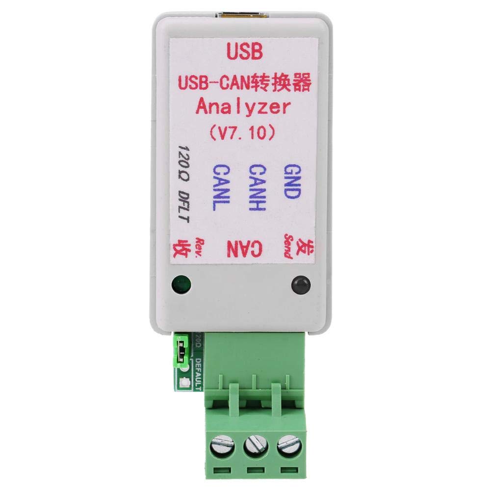 Akozon USB-CAN Bus Converter Adapter with USB Cable, Supports XP/7/8