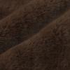 Francfranc WARMY Fur Blanket (Single, 140 X 200 Cm, Brown, 2024 Model)