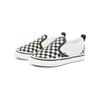 Vans Classic Slip-On V TD Checkerboard - Black White Baby Sneakers VN0A34885GX