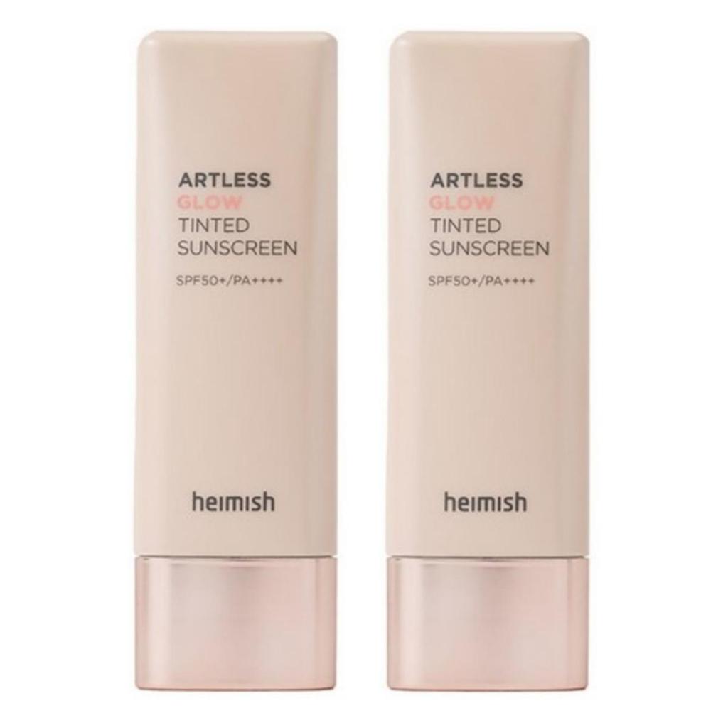 [Heimish] Artless Glow Tinted Sunscreen SPF50+ PA++++40ml