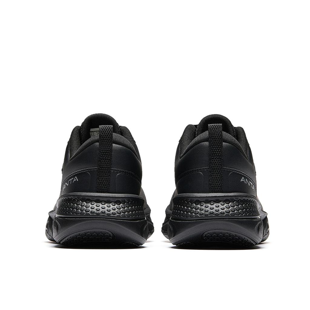 Anta Textile, Synthetic Leather Cushioning, Wear Resistant Low top Training Shoes Women's Basic Black 922517752-5