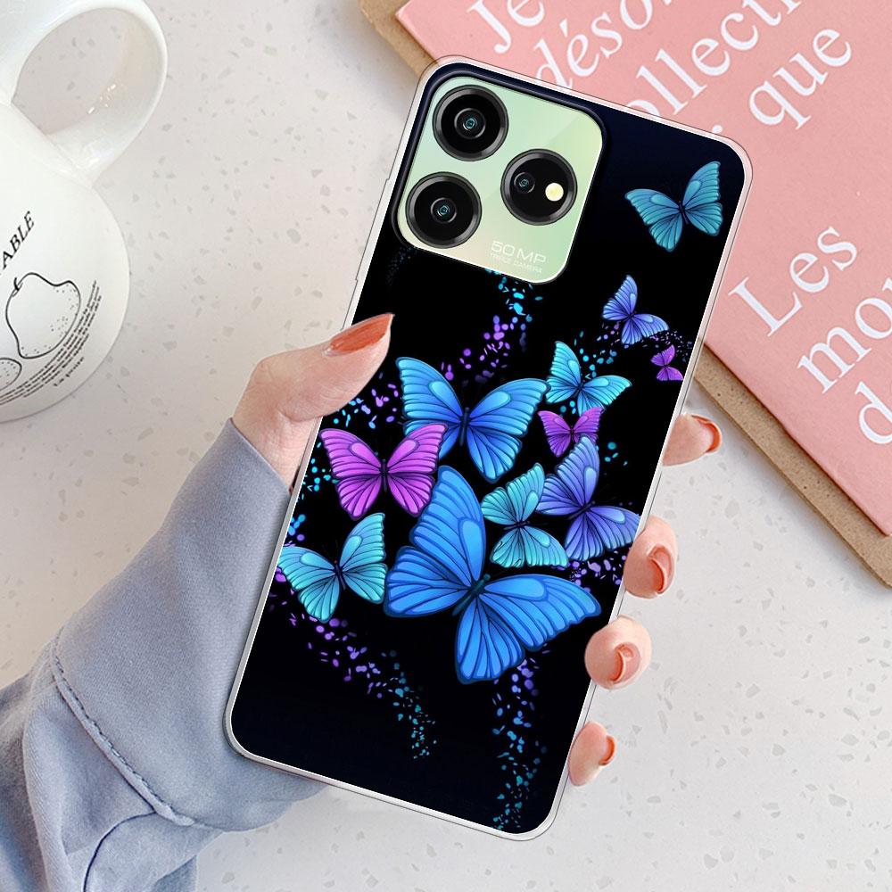 For ZTE Axon 50 Lite Case For ZTE Axon 40 Lite Cover Clear Protect Soft Silicone Phone Case For ZTE Axon 50 Lite Coque Fundas