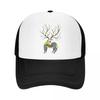 Princess Mononokes Stylised Forest Travel Mesh Baseball Caps For Womens Spring Unisex Beach Sunscreen Hats Hip Hop Trucker Cap