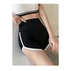 Three Points Female Summer Thin Belly Lift Hip Anti-slip Leggings Can Be Worn Outside Patchwork Yoga Safety Pants