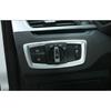 Fit For BMW X1 F48 2016-2022 ABS Silver Function Control Button Button Trim 1PCS