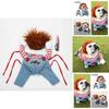 Disfraz de Payaso Perro Poppy Para Halloween, Juego de Rol y Fiestas