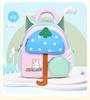 Kindergarten Children'S Anti-Lost Schoolbag Kindergarten Cartoon Mushroom Umbrella Lightweight Children'S Waterproof Ultra-Light Backpack