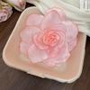 Elegant Floral 3D Hair Clip - Sweet Bangs Duckbill Accessory for Summer