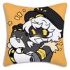 Horror Comedy M-Murders Drones Pillow Covers Cartoon Sofa Decorative Home Double-Sided Printing Short Plush Cute Cushion Cover