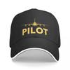 Born To Fly PILOT Dad Hats Pure Color Womens Hat Cycling Baseball Caps Peaked Cap